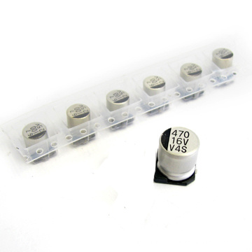 Capacitor eletrolítico de alumínio de 16V 100 UF SMD